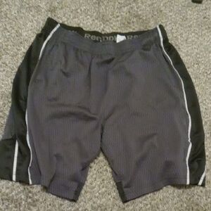 Reebok Men's Athletic Shorts in Black and Gray